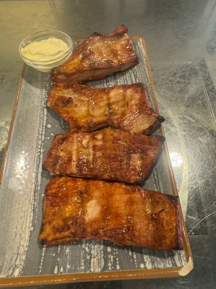 Entrecosto grelhado na brasa